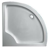 Plieger Luxury douchebak 90x90x18cm acryl kwartrond wit 11002030905101 - thumbnail