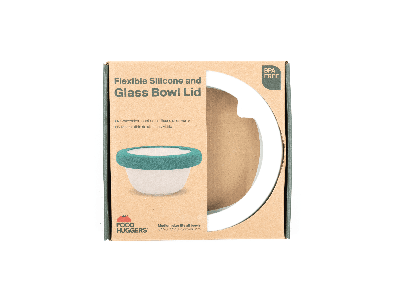 Food Huggers Siliconen deksel - white - small Food Huggers Siliconen deksel - white - small