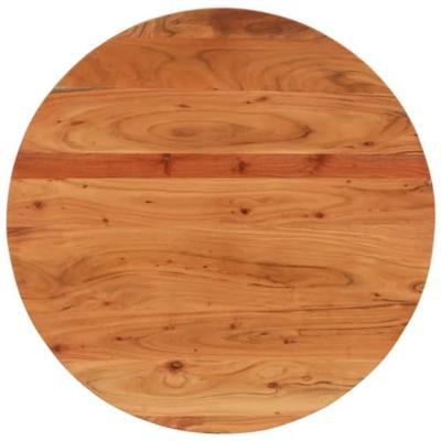 Tafelblad rond Ø 70x2,5 cm massief acaciahout - thumbnail