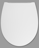 Mueller Toza Granada softclose toiletzitting met Quick-Release wit - thumbnail