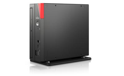 Fujitsu ESPRIMO G6012 i5-12400T UCFF Intel® Core™ i5 16 GB DDR4-SDRAM 512 GB SSD Windows 11 Pro Mini PC Zwart, Rood