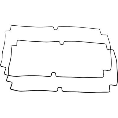 Hammond Electronics 1554XGASKET Afdichting Silicone Zwart (l x b x h) 300 x 200 x 3 mm 1 set(s)