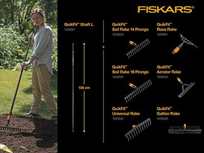 Fiskars Quikfit gazonhark - 1000656 - 1000656 - thumbnail