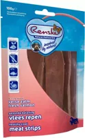 Renske Gezonde Beloning vlees repen zalm hondensnack 100 g - thumbnail