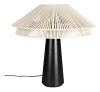 Dutchbone Tafellamp 'Elon' Katoen, 62cm - thumbnail