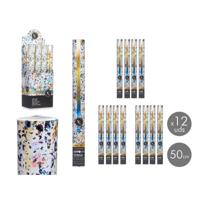 Confettikanon Multicolour Papier Karton Plastic 5 x 49 x 5 cm (12 Stuks) - thumbnail