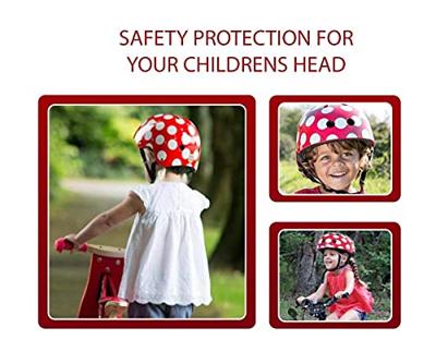Kinder Fietshelm Red Dotty Medium (53 - 58 cm)