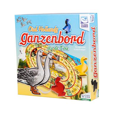 Van Der Meulen Clown games ganzenbord deluxe - thumbnail