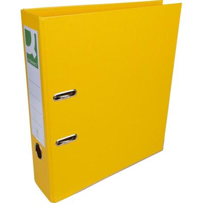 Q-CONNECT ordner, voor ft A4, volledig uit PP, rug van 8 cm, geel