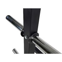 Tunturi bumperplate rack l staal l zwart - thumbnail