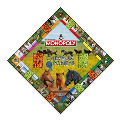 Monopoly paarden en pony's - plateau -spel - winnende bewegingen