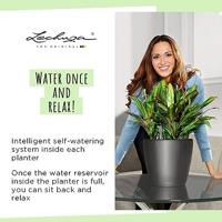 Jardiniere - Classico premium LS 21 - Complete set - Briljant scharlakenrood - 3 L - LECHUZA - thumbnail