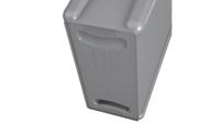 Rubbermaid afvalcontainer Slim Jim, 60 liter, grijs - thumbnail
