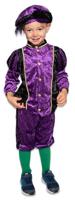 Pietenpak Rufo Paars/Zwart Kind - thumbnail