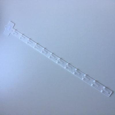 Hang-strip 12 clips lengte 58 cm 76x35mm Hang-strip 12 clips lengte 58 cm 76x35mm