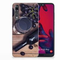 Huawei P20 Pro | Siliconen Case | Wijn - thumbnail