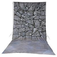 Walimex Pro Motiefstof achtergrond (3x6 m) Stones - thumbnail
