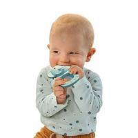 SES tiny talents bijtspeeltje eli olifant 100% natuurrubber - thumbnail