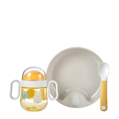 Mepal Nijntje Babyservies 3-delig Wit/Geel