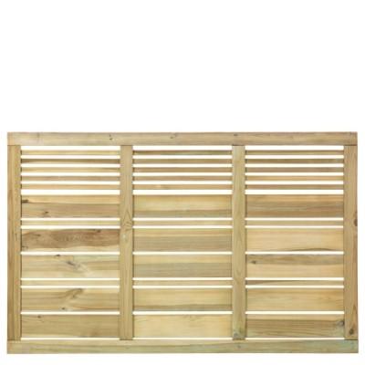 Geïmpregneerd Houten Tuinscherm Silence 176 x 110 CM Geïmpregneerd Houten Tuinscherm Silence 176 x 110 CM