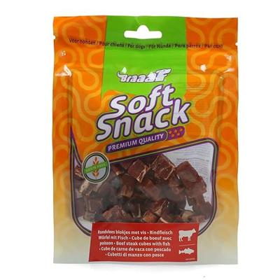 Braaaf Beef Steak Cubes with fish 1x1 cm