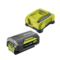 Max Power 36V 4.0Ah Accu & Snellader Ryobi - Ryobi - thumbnail