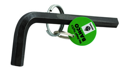 Bahco Stiftsleutel | met veiligheidsring | zeskant | gefosfateerd | 1/2" - TAH1995Z-1/2 Bahco Stiftsleutel | met veiligheidsring | zeskant | gefosfateerd | 1/2" - TAH1995Z-1/2