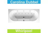 Ligbad Riho Carolina 180 x 80 cm Whirlpool Dubbel systeem Riho - thumbnail