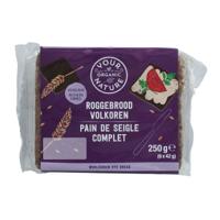 Roggebrood volkoren bio 250 Gram - thumbnail