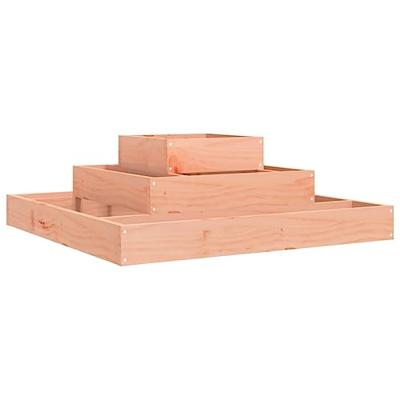 Plantenbak 80x80x27 cm massief douglashout
