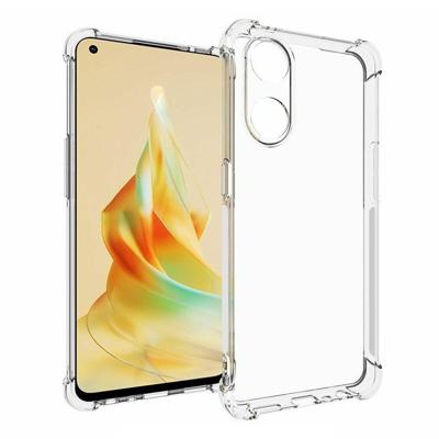 Anti-shock Back Cover voor de OPPO Reno8 T 4G Transparant Anti-shock Back Cover voor de OPPO Reno8 T 4G Transparant
