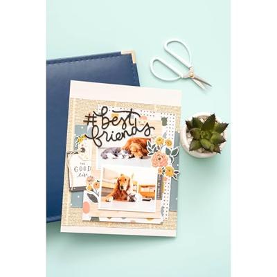 We R Makers • paper wrapped album navy 21,6x27,9cm