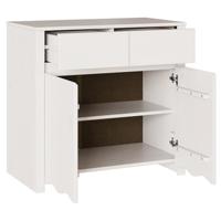 Dressoir Drammen Wit 79 x 43 x 75.5 cm Massief grenenhout - thumbnail