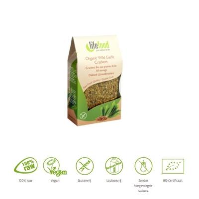 Lifefood Life crackers daslook bio (90 gr)