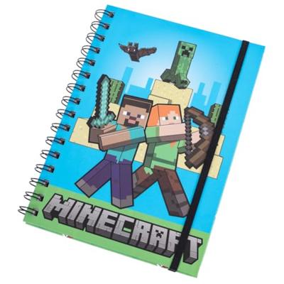 Minecraft A5 Notebook - Steve and Alex