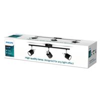 Philips Meranti 8719514465411 Plafondspot GU10 Zwart - thumbnail