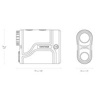 Hawke Hawke Vantage 900 Afstandsmeter 6 x 21 mm Reikwijdte 6 tot 900 m - thumbnail