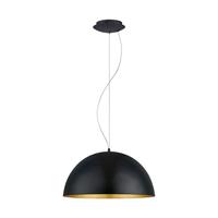 Eglo HanglampGaetano 1 53cm zwart - goud - 94936 - thumbnail