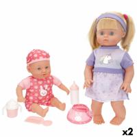 Poppen Colorbaby 17 X 42 X 11 CM 2 Stuks - thumbnail