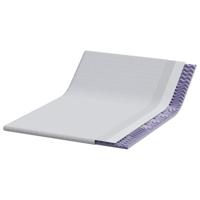 Matraspads Wit 140 x 200 cm 100% polyester jacquard stof - thumbnail