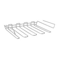 Metaltex Wijnglazenhouder 38x26x7 cm Zilver - thumbnail