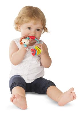 Rammelaar - Sophie de Giraffe - Met verschillende texturen - Geluidskralen - Vormen om mee te spelen