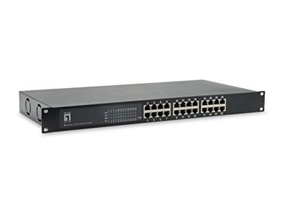 LevelOne GEP-2421W150 Switch 150 Watt zwart