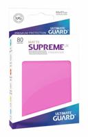 Ultimate Guard Supreme UX Sleeves Standard Size Matte Pink (80) - thumbnail