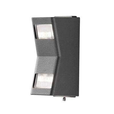 KonstSmide MuurlampPotenza Up - Down - Front antraciet - 7956-370