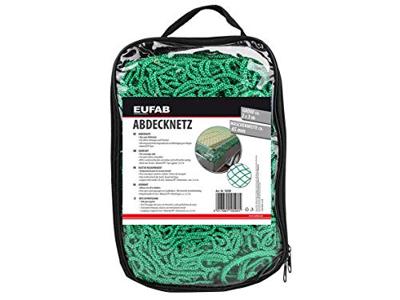 Eufab 10508 Aanhangernet (l x b) 1.5 m x 2.2 m Met rubberen spanband