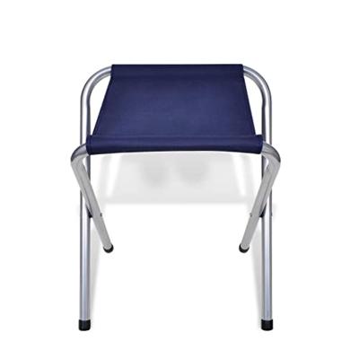VidaXL Campingtafel in hoogte verstelbaar met 6 krukken 180x60 cm