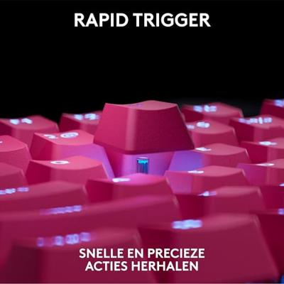 Logitech G Pro X TKL Rapid toetsenbord Roze - Analog Magnetic