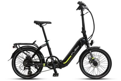 Flebi Swan Lite Elektrische Vouwfiets - Black Lime Flebi Swan Lite Elektrische Vouwfiets - Black Lime