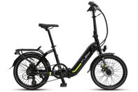 Flebi Swan Lite Elektrische Vouwfiets - Black Lime - thumbnail